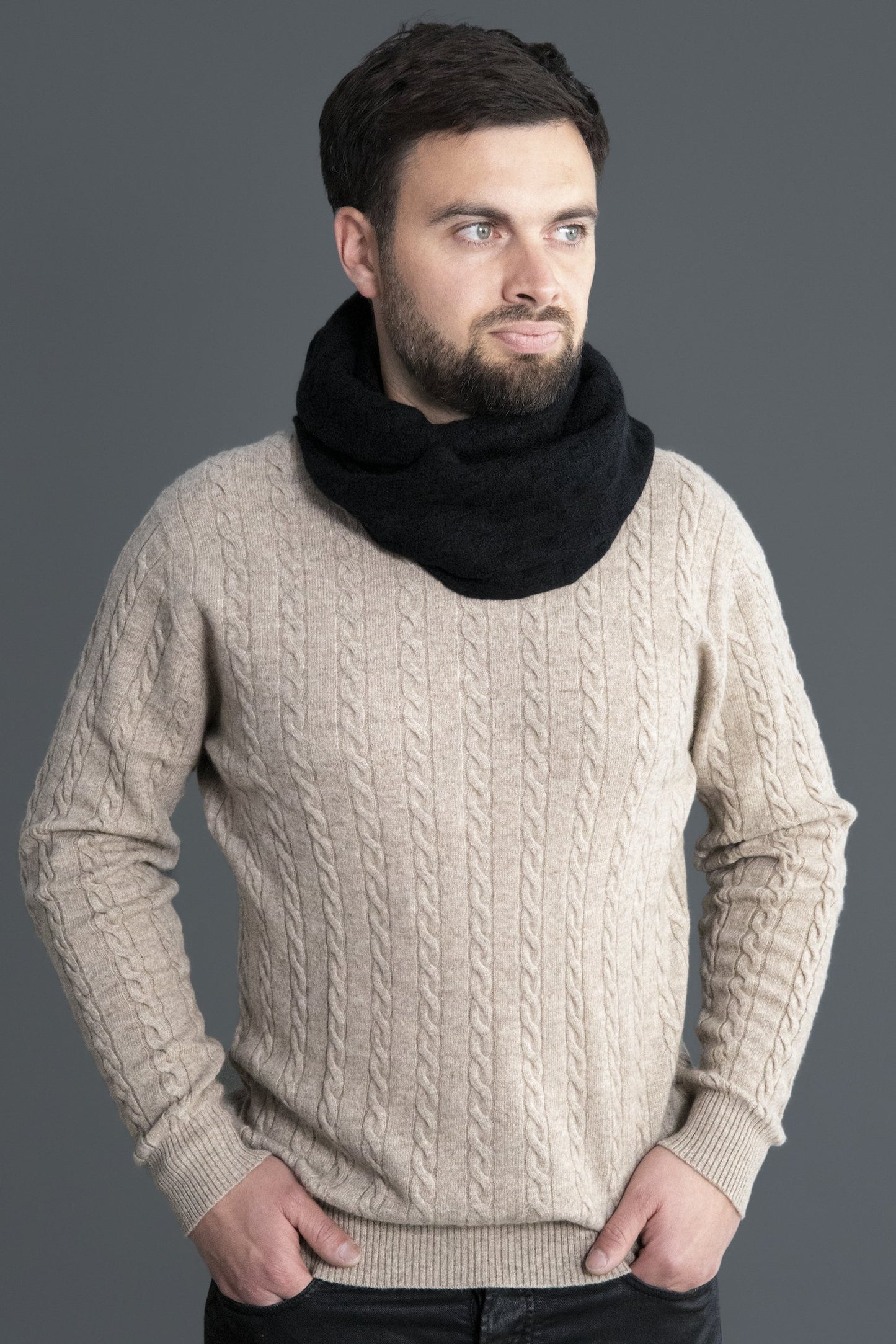 Pullover mit  C-Neck