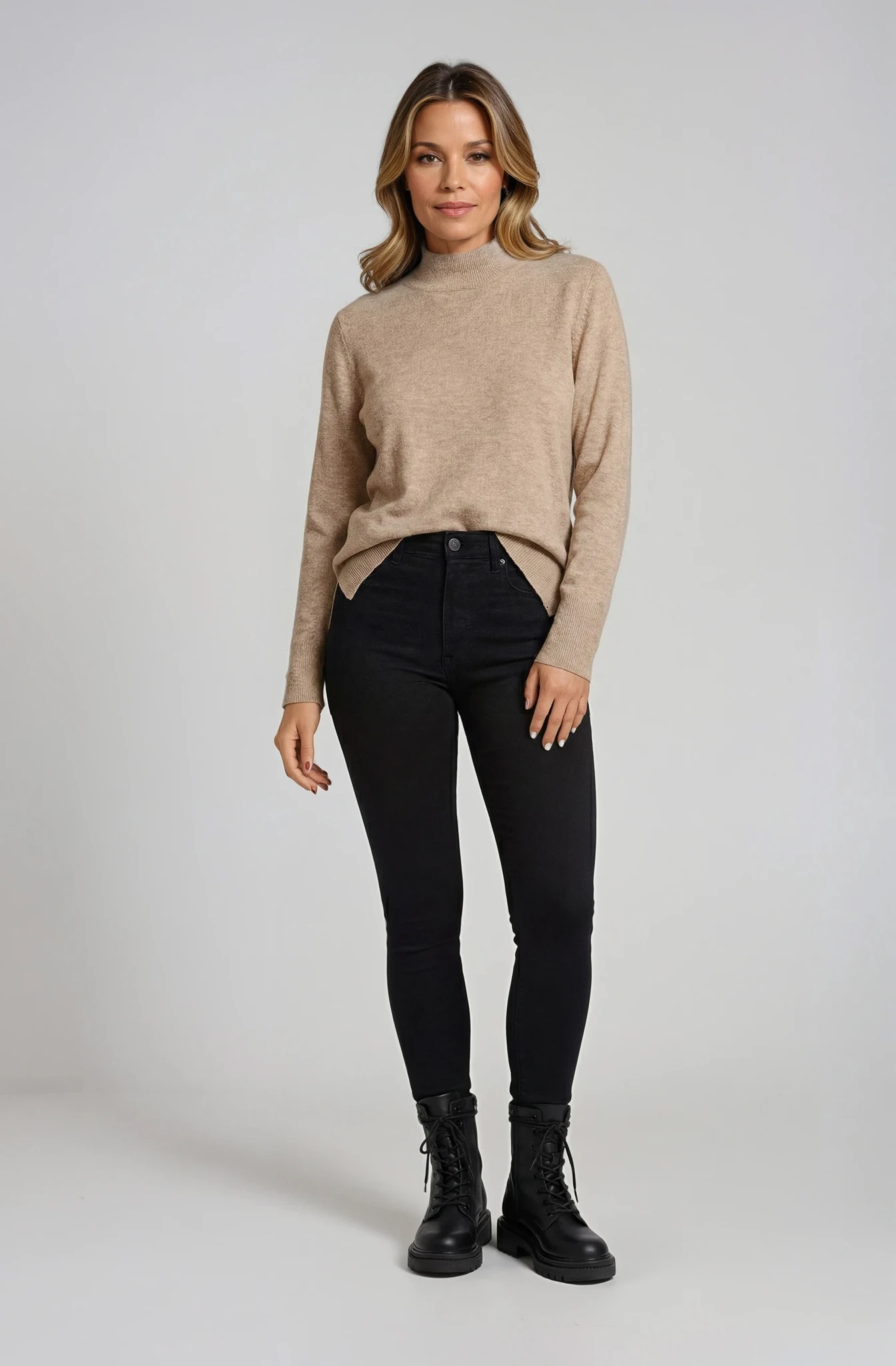 Beige meliert